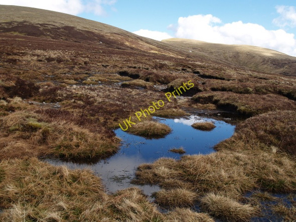 Photo 6"x4" Bogpool, Meall Breac Clunes c2009