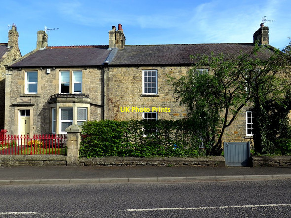 Photo 6"x4" Iveach Cottage & Brewery House, Ovingham Road, Wylam Prudhoe c2018