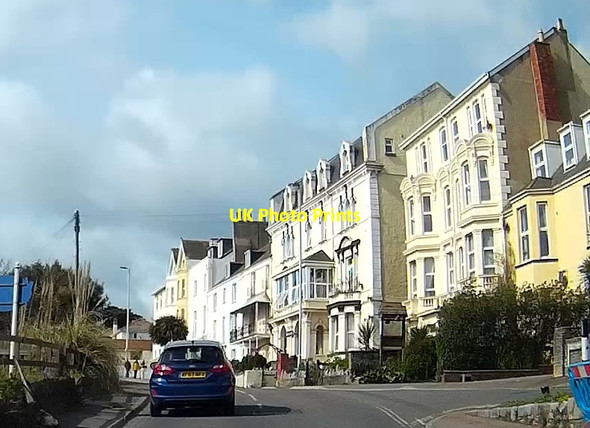 Photo 6"x4" Junction of Teignmouth Hill and West Cliff Dawlish c2018