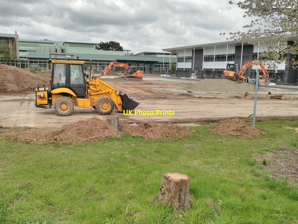 Photo 6"x4" Construction work on Malvern Technology Park Great Malvern c2018