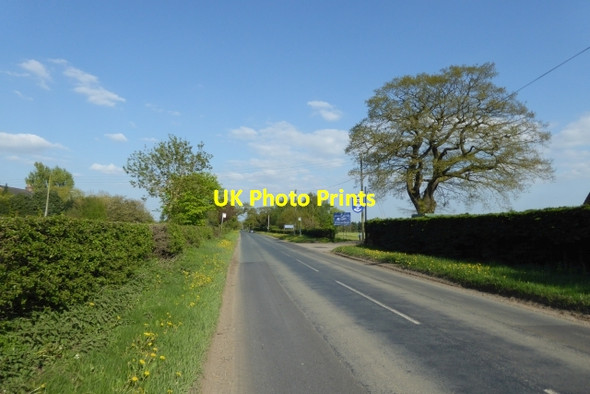 Photo 6"x4" Road passing Easingwold Golf Club Easingwold c2018