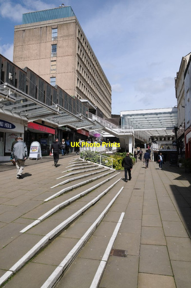 Photo 6"x4" Hertford Street in Coventry city centre Coventry c2018