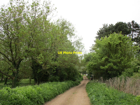 Photo 6"x4" Bridleway at Wymondham Wymondham\/SK8518 c2018