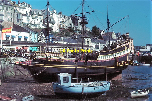 Photo 6"x4" Brixham Harbour Brixham c1985