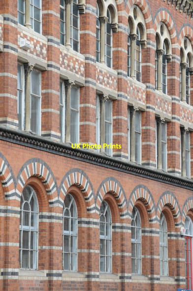 Photo 6"x4" Detail of the Argent Centre Lee Bank c2018
