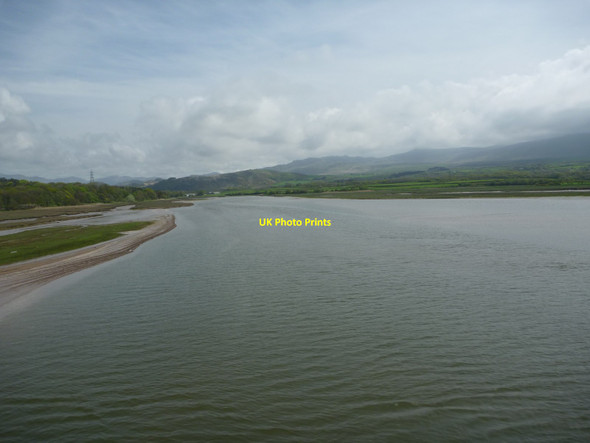 Photo 6"x4" SRPS Cumbrian Coast Railtour 2018 : A View Up The River Esk Newbiggin\/SD0994 c2018