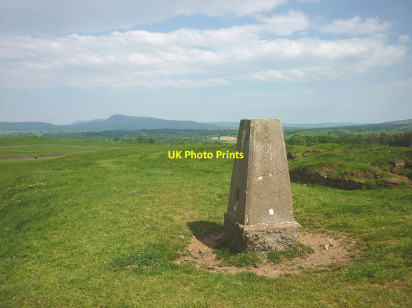 Photo 6"x4" Trig point on Windy Bank Tatham\/SD6069 c2018