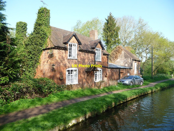 Photo 6"x4" Canalside house, Botterham Blakeley\/SO8692 c2018