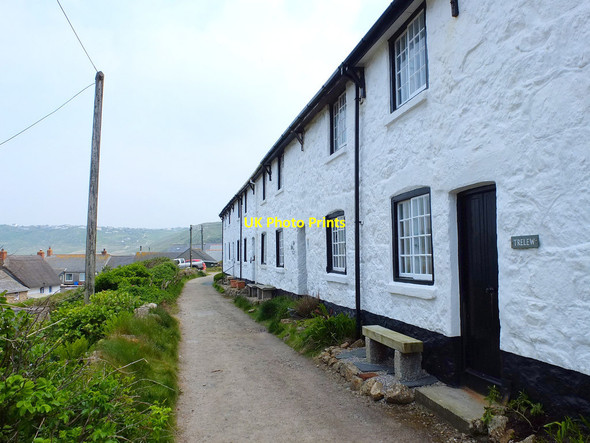 Photo 6"x4" Terraced Cottages at Sennen Cove Sennen Cove c2018