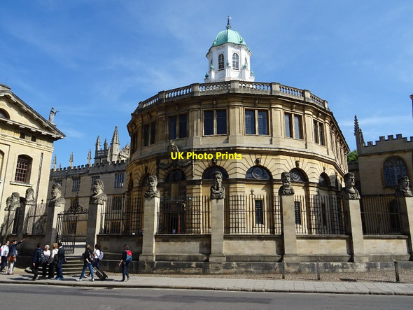 Photo 6"x4" The Sheldonian Theatre Oxford\/SP5106 c2018