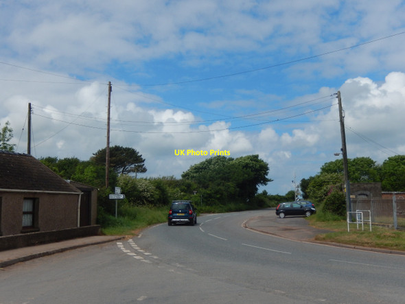 Photo 6"x4" Road junction at Herbrandston Herbrandston c2018