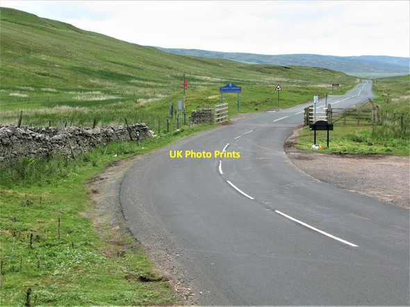 Photo 6"x4" Cattle Grid on the Cumbria \/ Durham Border North Stainmore c2018