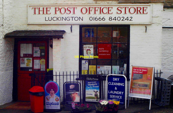 Photo 6"x4" Village Shop & Post Office, Luckington, Wiltshire 2013 Luckington c2013
