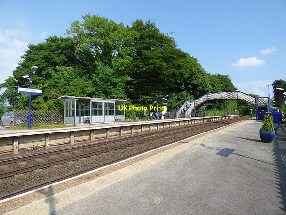 Photo 6"x4" Arnside station footbridge Arnside\/SD4578 c2018
