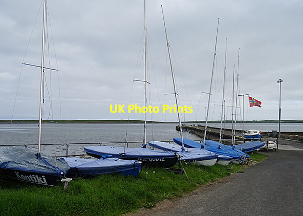 Photo 6"x4" Boats at St Mary's Pier St Mary's\/HY4701 c2018
