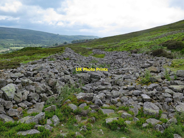 Photo 6"x4" East avenue, Maiden Castle (hill fort) Healaugh\/SE0199 c2018