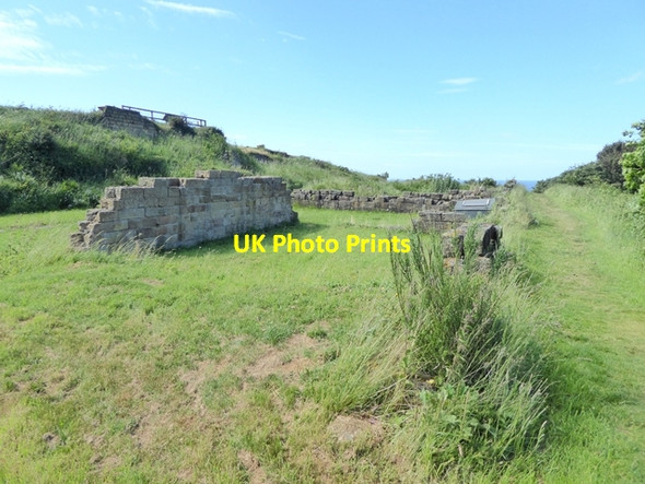 Photo 6"x4" Peak Alum Works Ravenscar c2018