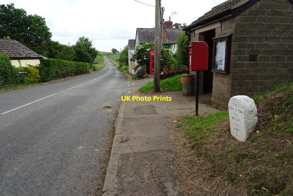 Photo 6"x4" Road passing through Llangwm Llangwm\/SO4200 c2018