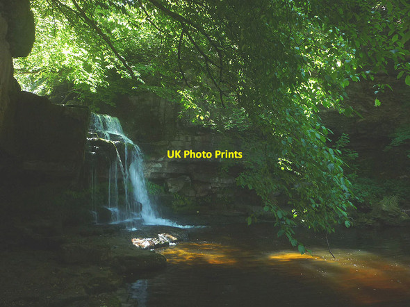Photo 6"x4" West Burton Waterfall West Burton\/SE0186 c2018