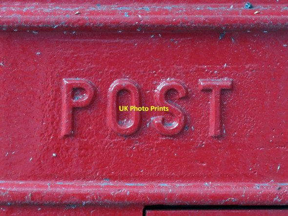 Photo 6"x4" Faux Penfold postbox, Prince Albert Road \/ Wells Rise, NW8 (detail) (2) Camden Town c2018
