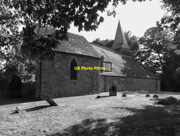 Photo 6"x4" Brenzett church from the north-east, July 2018 Brenzett c2018