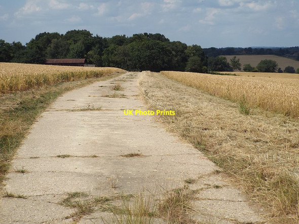 Photo 6"x4" Track across a field near Hartfield Coleman's Hatch c2018