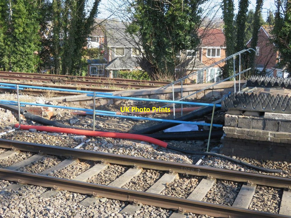 Photo 6"x4" End of Platform Four Cholsey c2018
