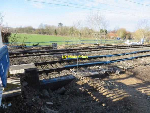 Photo 6"x4" Extensions area of platforms Cholsey c2018