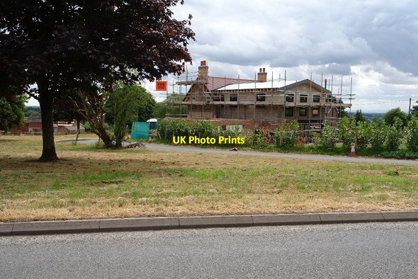 Photo 6"x4" Building work at Romsley Dayhouse Bank c2018