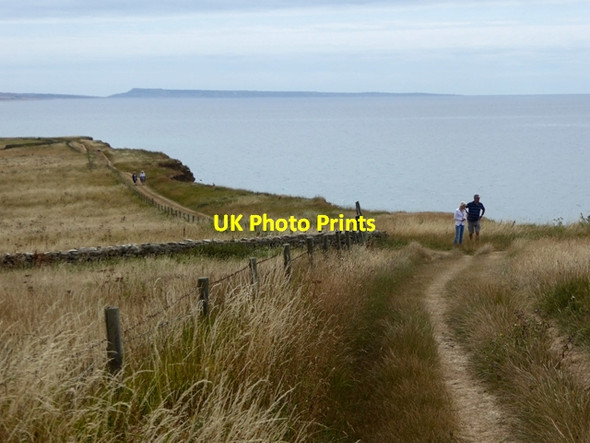 Photo 6"x4" South West Coast Path at Burton Cliff Burton Bradstock c2018