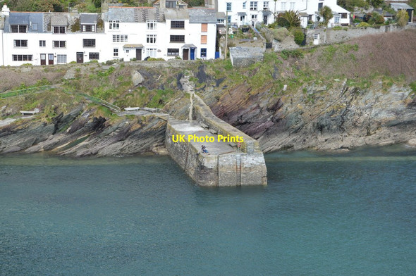 Photo 6"x4" Pier at Polperro Brent c2018
