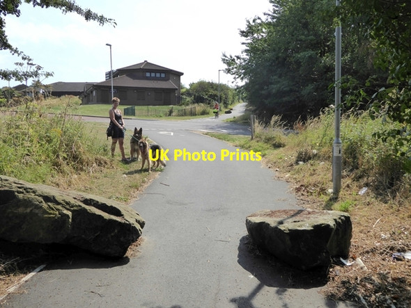 Photo 6"x4" Angel Cycleway Gateshead c2018