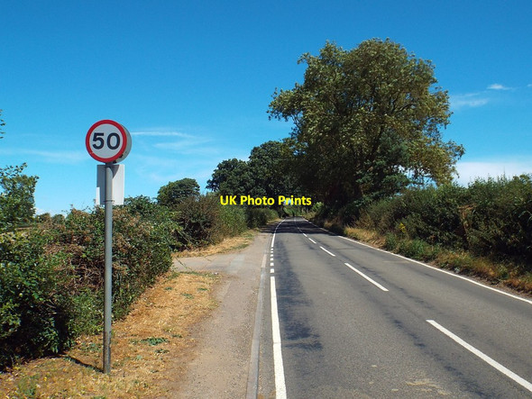 Photo 6"x4" Brampton Lane, near Pitsford Chapel Brampton c2018