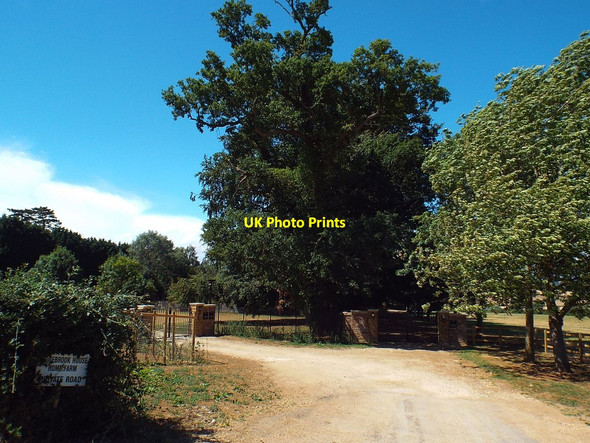 Photo 6"x4" Private track near Pitsford, Northamptonshire Chapel Brampton c2018