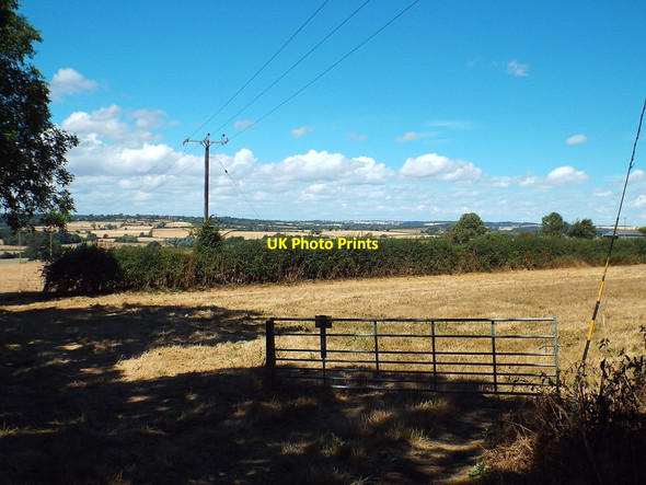 Photo 6"x4" A view over fields near Pitsford, Northamptonshire Pitsford c2018