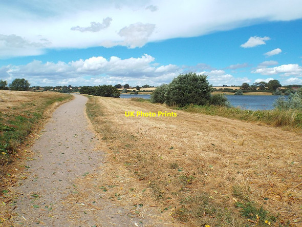Photo 6"x4" Path at Pitsford Water, Northamptonshire Holcot c2018