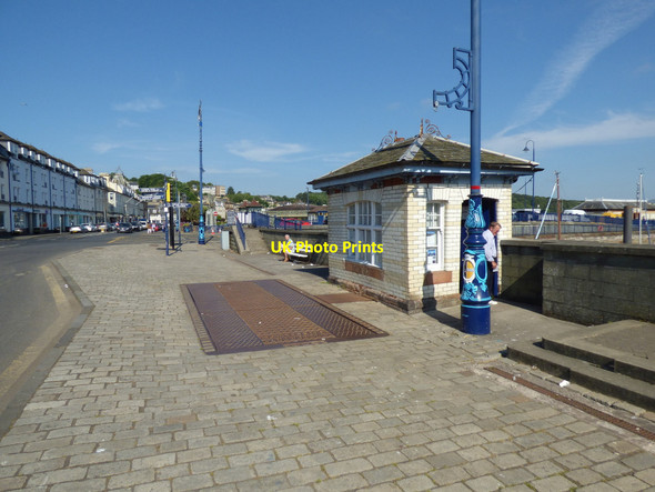 Photo 6"x4" Rothesay harbour weighbridge Rothesay c2018