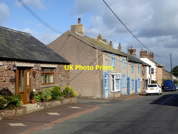 Photo 6"x4" Village street at High Hesket High Hesket c2018