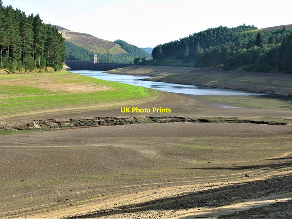 Photo 6"x4" Howden Reservoir, Upper Derwent Valley Nether Hey c2018
