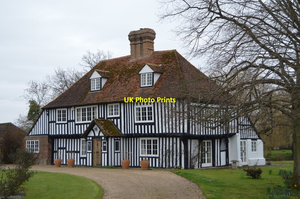 Photo 6"x4" Ponds Farmhouse Buckhurst c2018