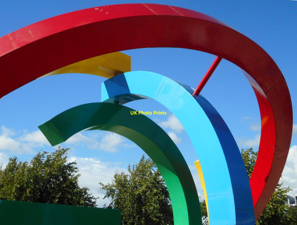 Photo 6"x4" Glasgow 2014 Commonwealth Games emblem Glasgow c2018