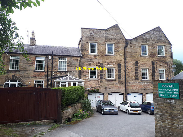 Photo 6"x4" The former Hirst Mill Shipley\/SE1437 c2018
