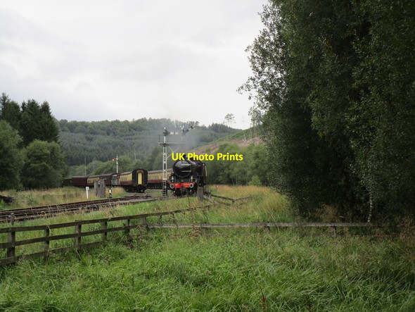 Photo 6"x4" B1 1264 arrives at Levisham Newton-on-Rawcliffe c2018