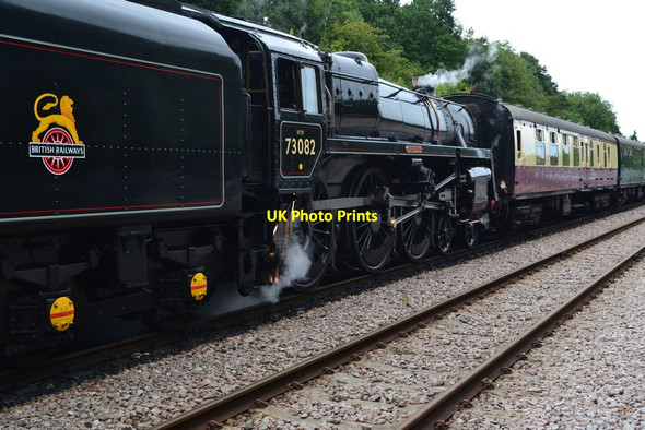 Photo 6"x4" Bluebell Railway train waiting at East Grinstead station East Grinstead c2018
