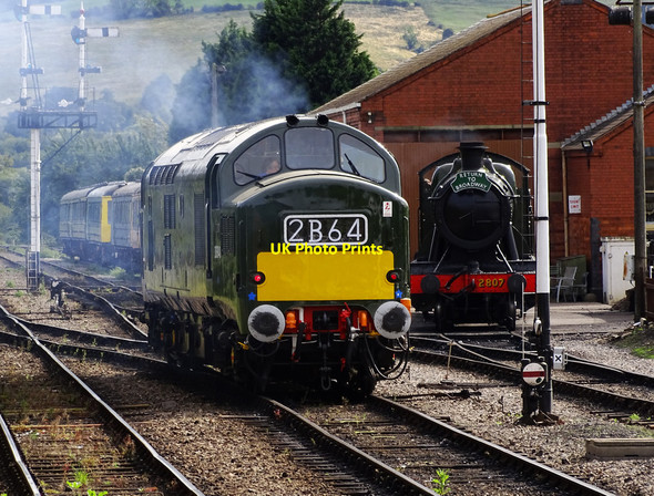 Photo 6"x4" Diesel locomotive, Toddington Station Didbrook c2018