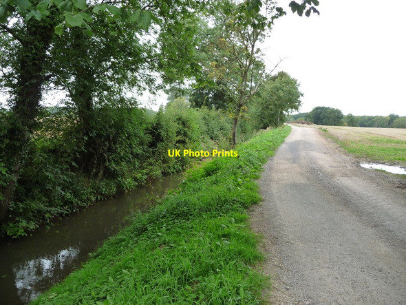 Photo 6"x4" Bridleway to Dishforth, alongside Cundall Beck Cundall c2018