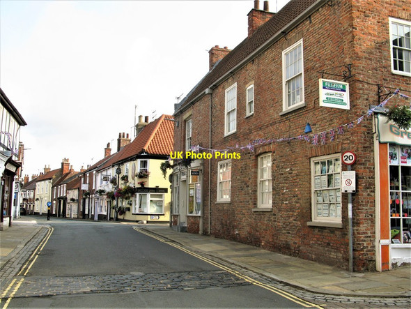 Photo 6"x4" Market Place (B1240), Hedon Hedon c2018
