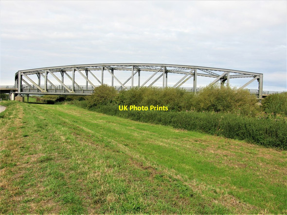 Photo 6"x4" Carlton New Bridge, River Aire, Snaith Snaith c2018