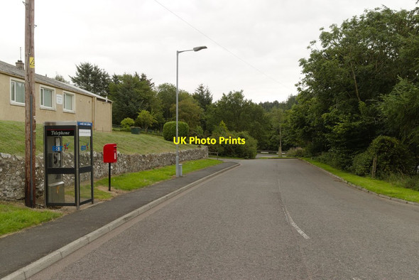 Photo 6"x4" Telephone box and postbox, Grantshouse Grantshouse c2018