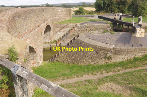Photo 6"x4" Horton Lock, Grand Union Canal Horton Wharf c2018